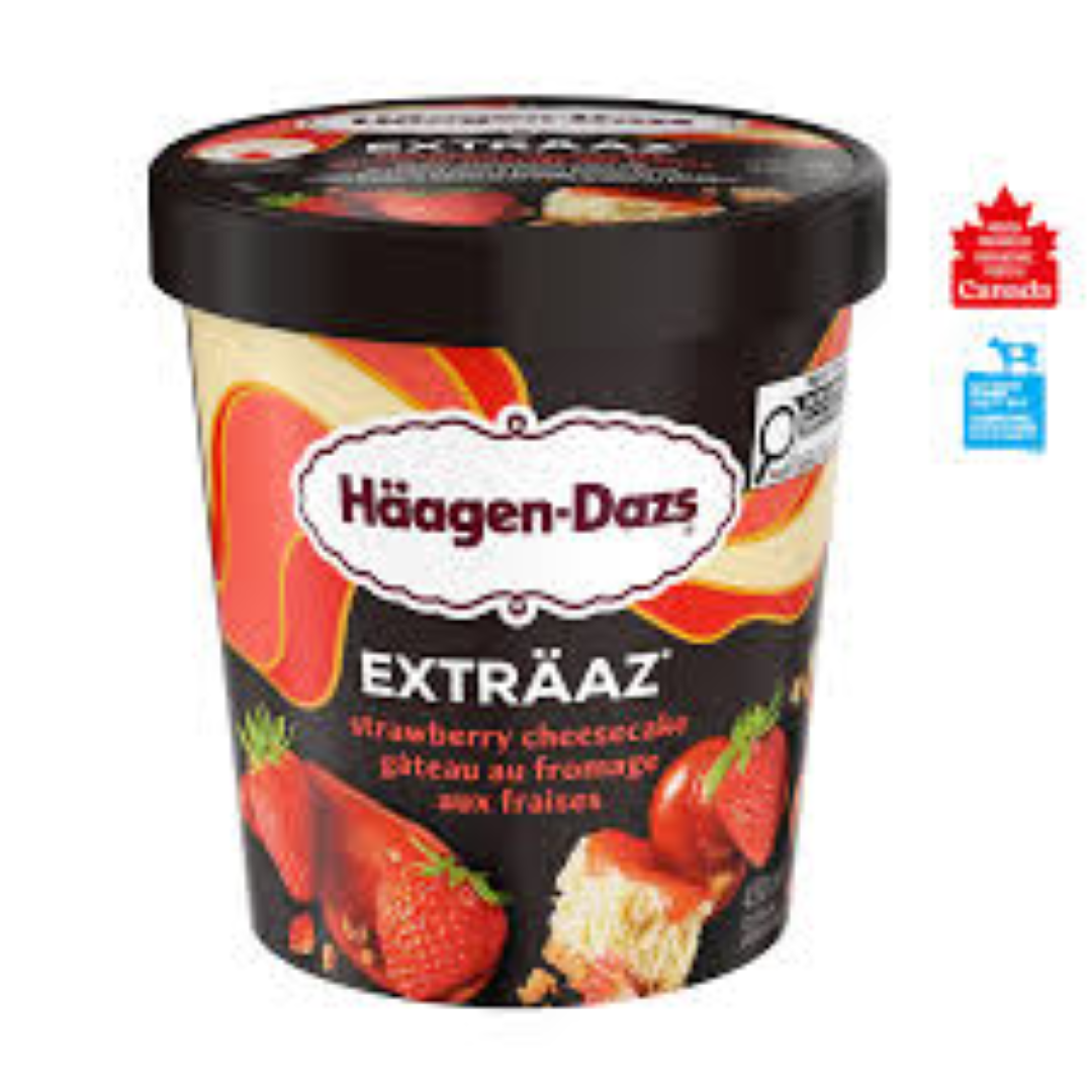 HAAGEZ-DAZS STRAWBERRY CHEESECAKE 500ML
